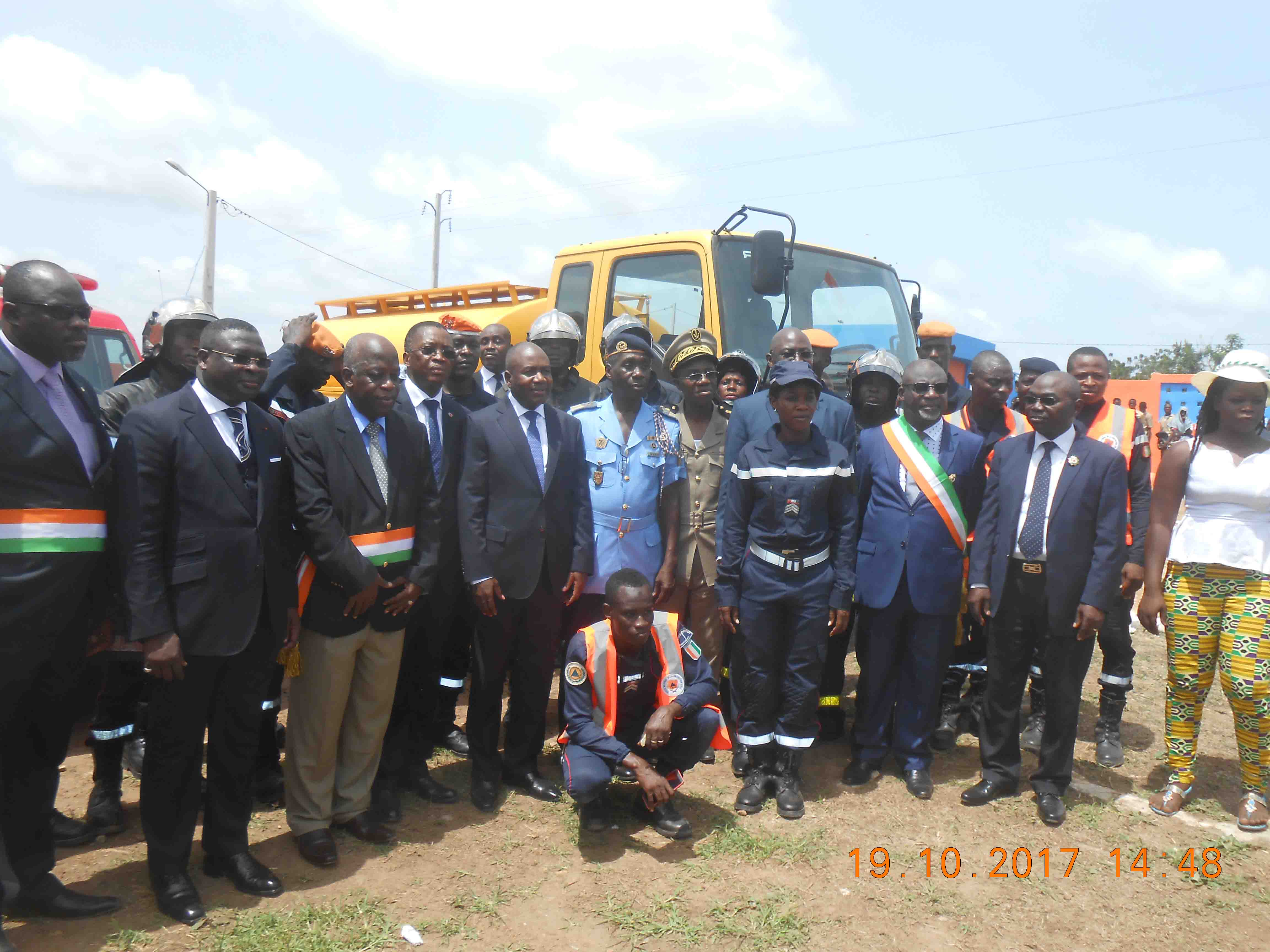Inauguration du Centre de secours d’urgence de la Marahoué