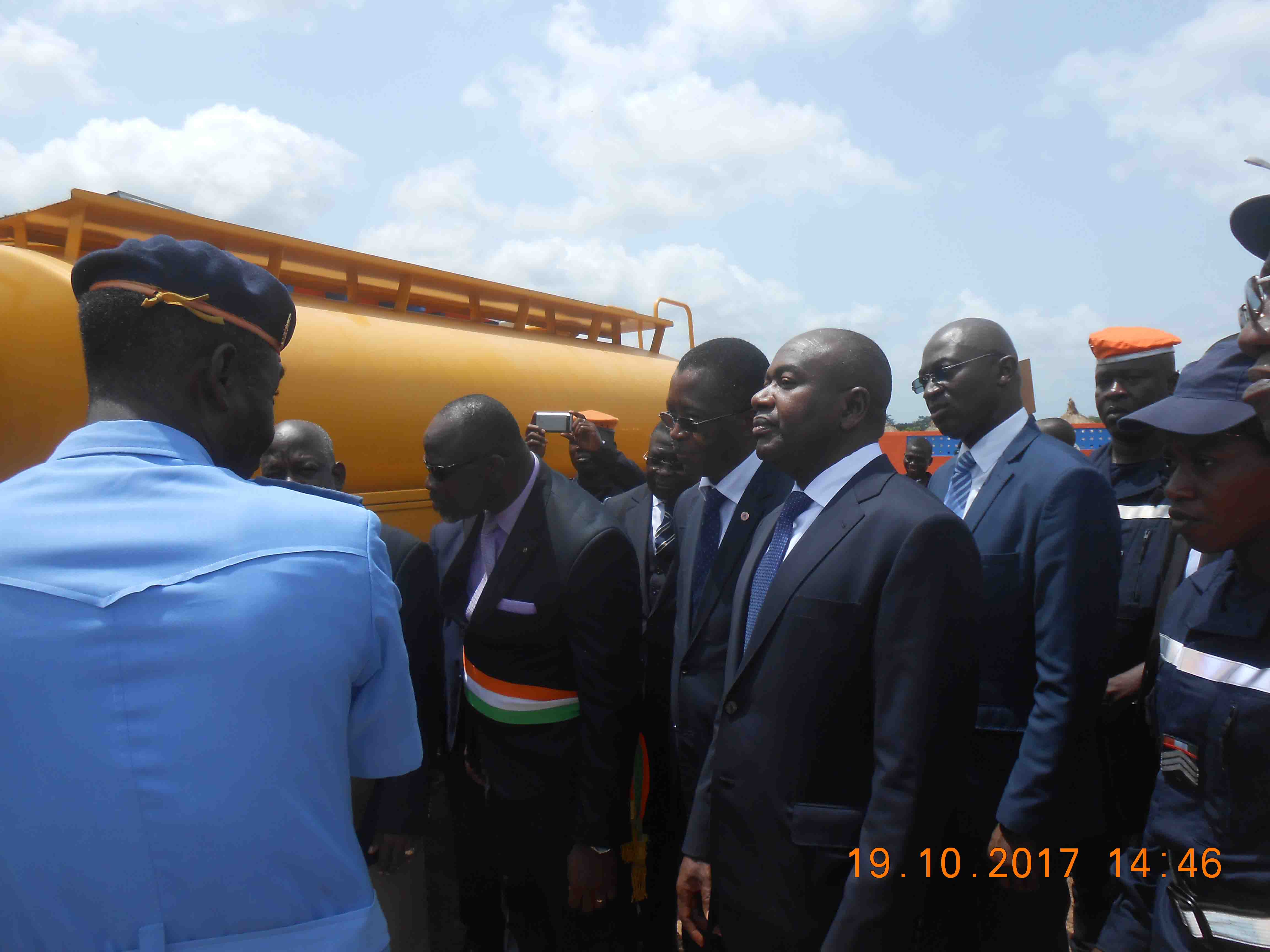 Inauguration du Centre de secours d’urgence de la Marahoué