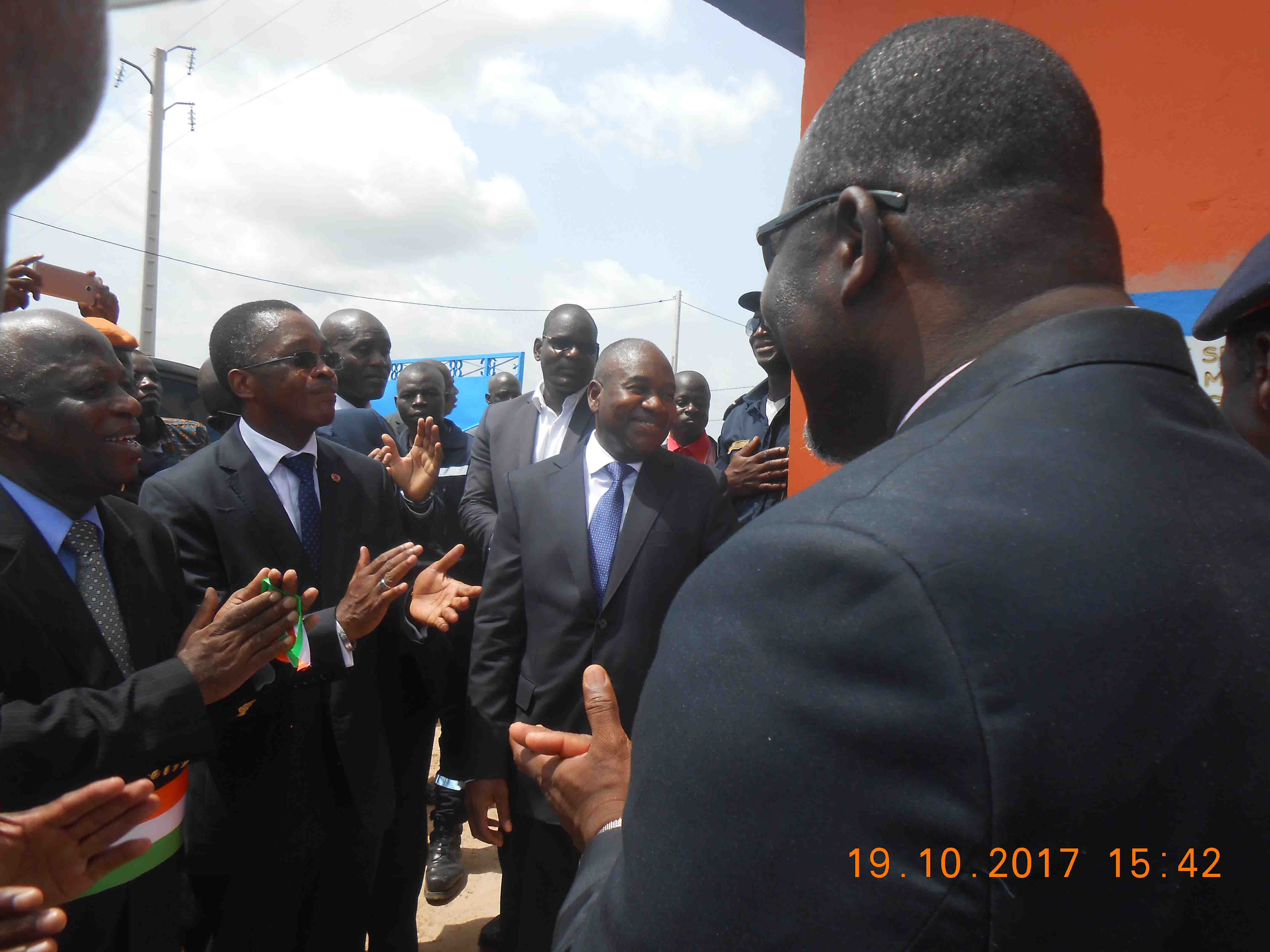 Inauguration du Centre de secours d’urgence de la Marahoué