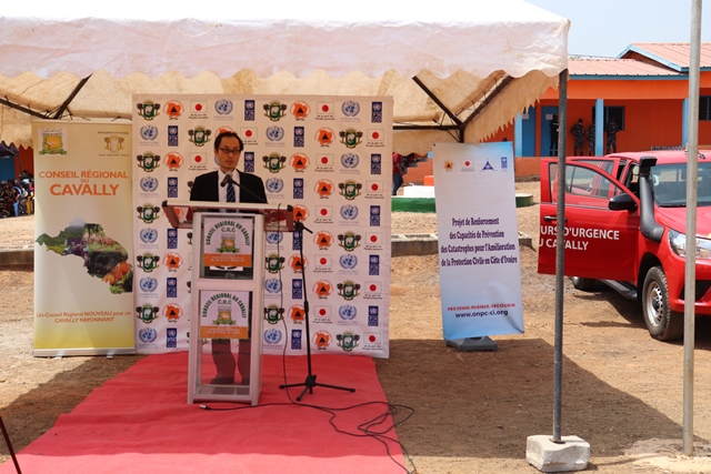LES POMPIERS CIVILS DU CAVALLY OFFICIELLEMENT INSTALLÉS