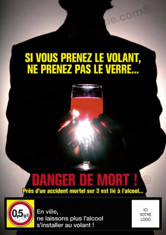 Sensibilisation contre l'alcool au volant