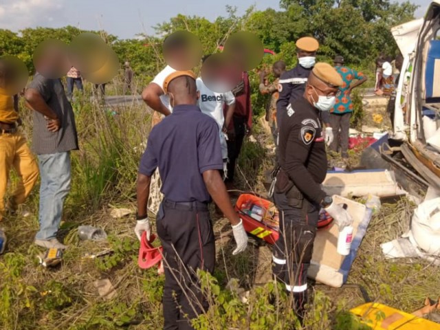 KATIOLA : UN ACCIDENT GRAVE FAIT 3 MORTS SUR 13 VICTIMES