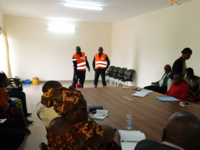 SECURITE INCENDIE A AGBOVILLE : LE PERSONNEL DE LA DIRECTION REGIONALE DE LA FONCTION PUBLIQUE  SENSIBILISE