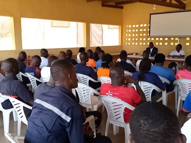FORMATION DES POMPIERS CIVILS A SAN PEDRO : LE CHEF DU DEPARTEMENT S’IMPREGNE DES CONDITIONS DE FORMATION
