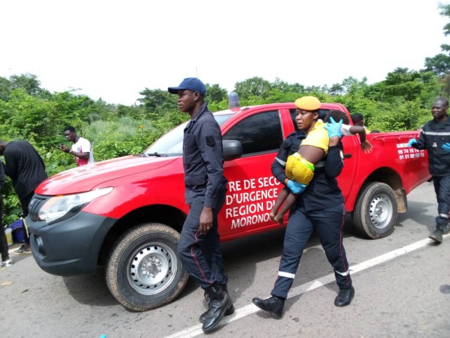 BONGOUANOU : 02 MORTS ET 20 BLESSES DONT 12 ENFANTS DANS UN ACCIDENT DE LA ROUTE