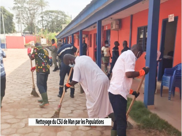 LE CENTRE DE SECOURS D’URGENCE DU TONKPI FAIT SA TOILETTE