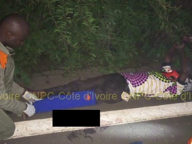 CINQ BLESSES GRAVES DANS DEUX ACCIDENTS DE LA CIRCULATION A ABOISSO ET KATIOLA