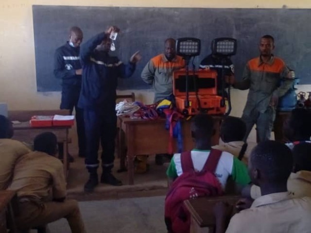 JOURNEE-CARRIERE A MADINANI : LES POMPIERS CIVILS D’ODIENNE SENSIBILISENT LA POPULATION SUR LES GESTES DE PREMIERS SECOURS