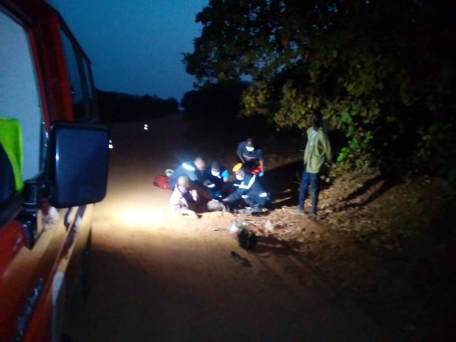 UN MOTOCYCLISTE COGNE UN BŒUF ET SE BLESSE GRIEVEMENT A MANKONO
