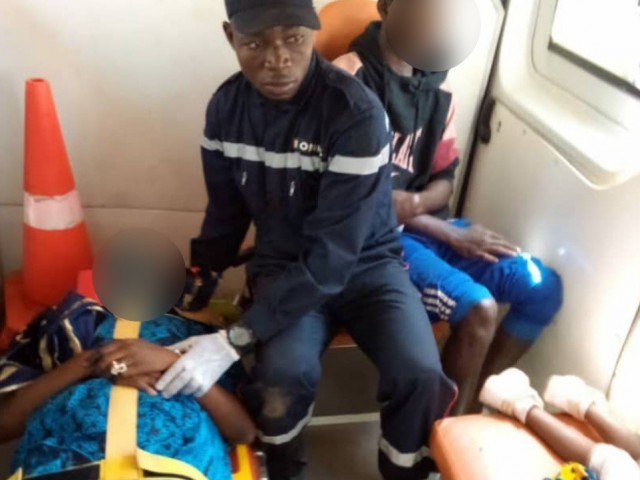 DEUX ACCIDENTS POUR LES POMPIERS CIVILS DU BELIER ET DU GOH