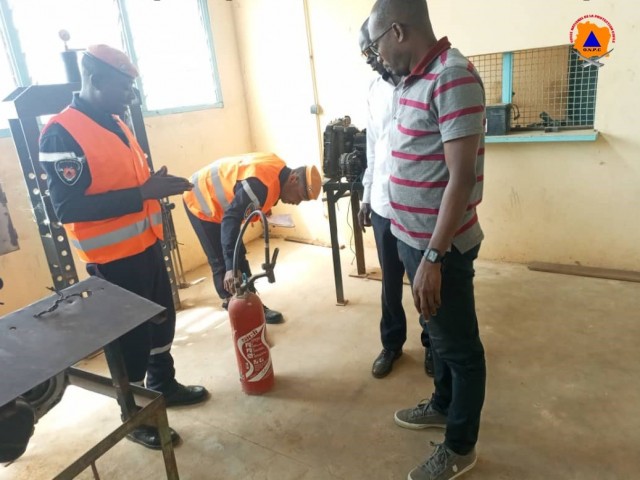 MANKONO / GRAND BASSAM : DES STRUCTURES VISITEES EN MATIERE DE SECURITE INCENDIE