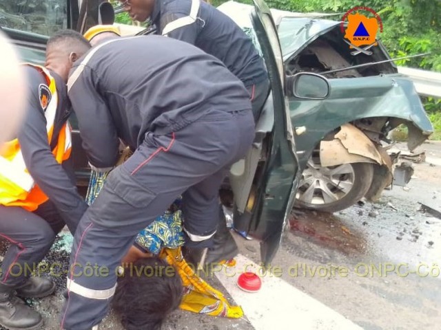 DEUX DECES DANS UN ACCIDENT DE LA CIRCULATION A DIMBOKRO