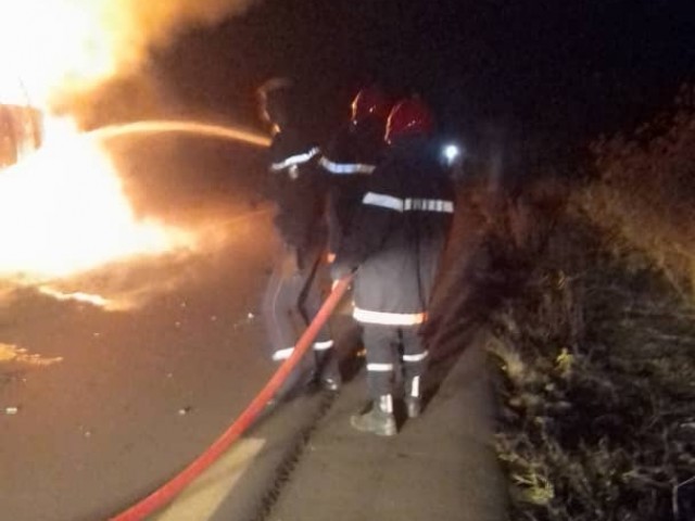 DIVO : UN CHARGEMENT D’HEVEA DETRUIT PAR DES FLAMMES