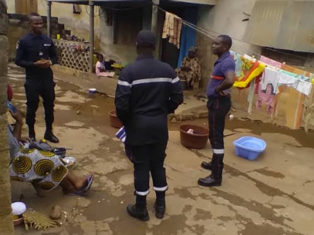 SEGUELA: LES HABITANTS DES QUARTIERS BAKAYOKO 1, BINATE ET SOUKROUGNAN SENSIBILISEES PAR LES POMPIERS CIVILS