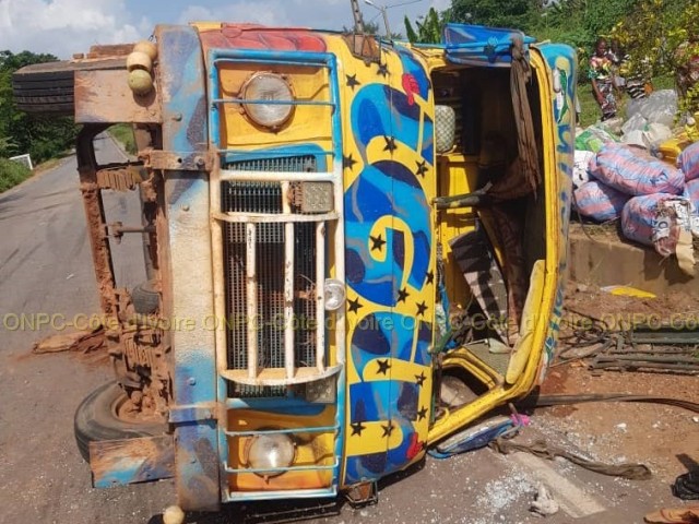GAGNOA : UNE SORTIE DE ROUTE FAIT 9 VICTIMES