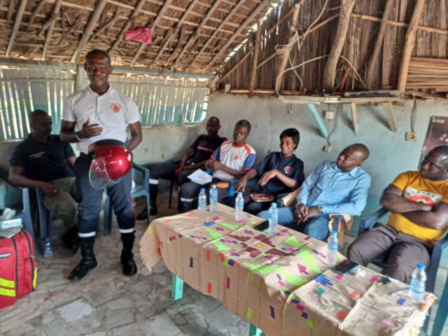 DIMBOKRO : UNE VINGTAINE DE JEUNES INTRUITS AUX GESTES DE PREMIERS SECOURS A ABIGUI