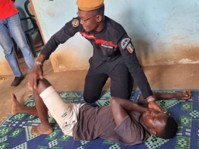 ABENGOUROU : LE PERSONNEL D’UNE COOPERATIVE SENSIBILISE SUR LES GESTES DE PREMIERS SECOURS ET LA SECURITE INCENDIE