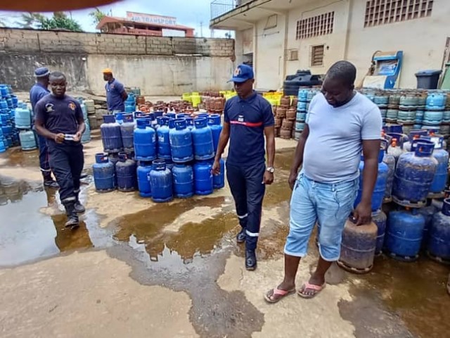ABOISSO : SENSIBILISATION SUR LES RISQUES D’INCENDIE DES DEPOTS DE GAZ