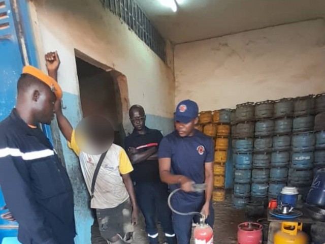 KATIOLA : DES PROPRIETAIRES ET GERANTS DE DEPOTS DE GAZ SENSIBILISES SUR LA SECURITE INCENDIE