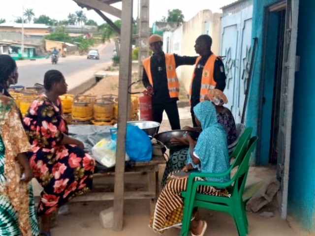 KATIOLA/AGBOVILLE : LE PERSONNEL DE 3 HÔTELS ET UN MAGASIN DE VENTE DE GAZ SENSIBILISÉS