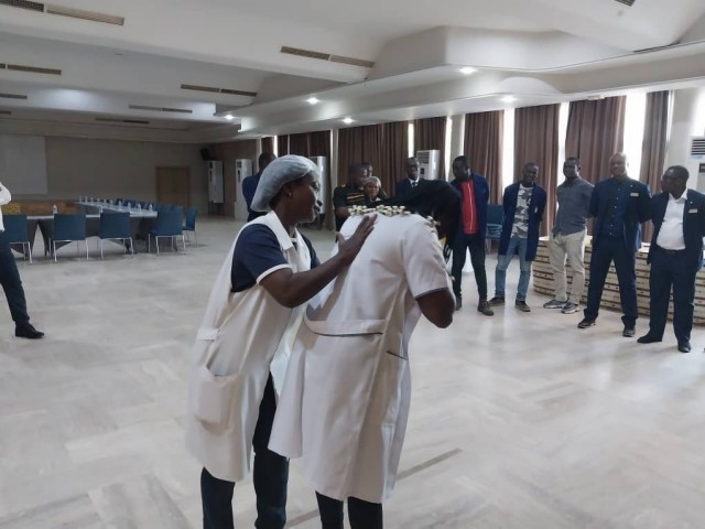 GRAND BASSAM : 20 MEMBRES D’UN RECEPTIF HOTELIER FORMES AUX GESTES DE PREMIERS SECOURS