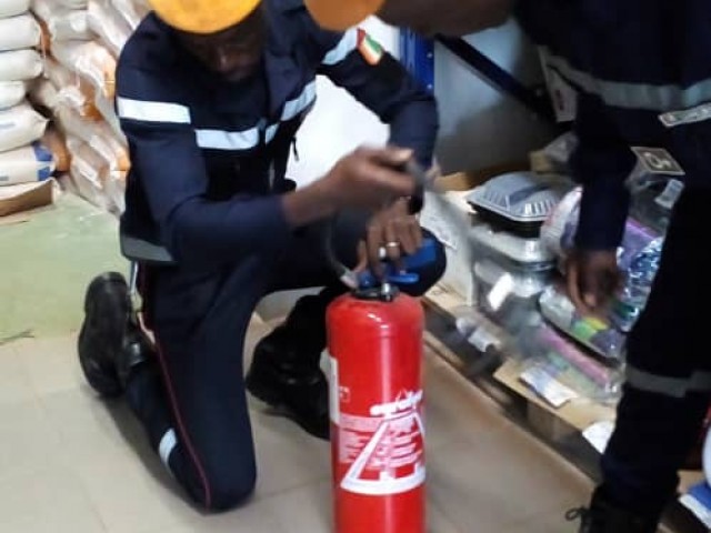 SECURITE INCENDIE : LES ETABLISSEMENTS RECEVANT DU PUBLIC (ERP) DE DUEKOUE VISITES