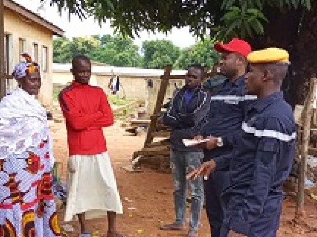 MANKONO : LES POMPIERS CIVILS SENSIBILISENT SUR LES EFFETS NEFASTES DES PLUIES DULIVIENNES