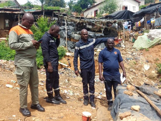SASSANDRA : LES POMPIERS CIVILS DU GLOKLE VISITENT LES ZONES A RISQUES