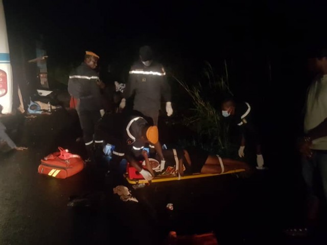 DABOU : 36 VICTIMES APRÈS UNE COLLISION ENTRE UN CAR DE TRANSPORT ET UN CAMION A TOUPAH