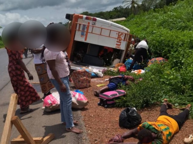TANKESSE : UN POMPIER CIVIL ISOLE VOLE AU SECOURS DE 23 VICTIMES A YAKRO