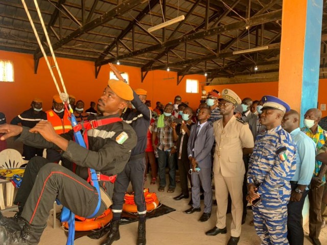 LES CENTRES DE SECOURS D'URGENCE CELEBRENT LA 32ième EDITION DE LA JOURNEE MONDIALE DE LA PROTECTION CIVILE
