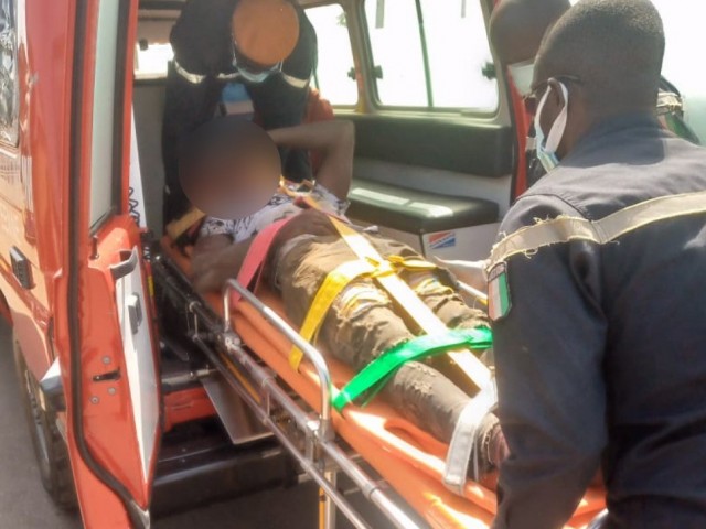 BOUNA : UN FEU DE POTEAU ELECTRIQUE ET UN ACCIDENT DE LA CIRCULATION MOBILISENT LES POMPIERS CIVILS DU BOUNKANI