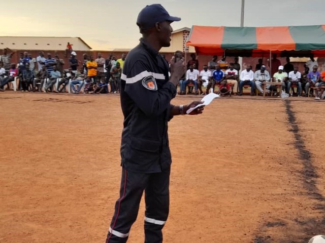 SEGUELA : LES POMPIERS CIVILS INFORMENT LA POPULATION SUR LEURS MISSIONS