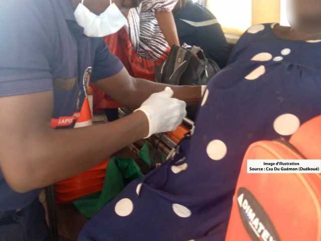 DEUX PARTURIENTES ASSISTÉES PAR LES POMPIERS CIVILS DU LÔH-DJIBOUA ET DE L’INDENIÉ-DJUABLIN