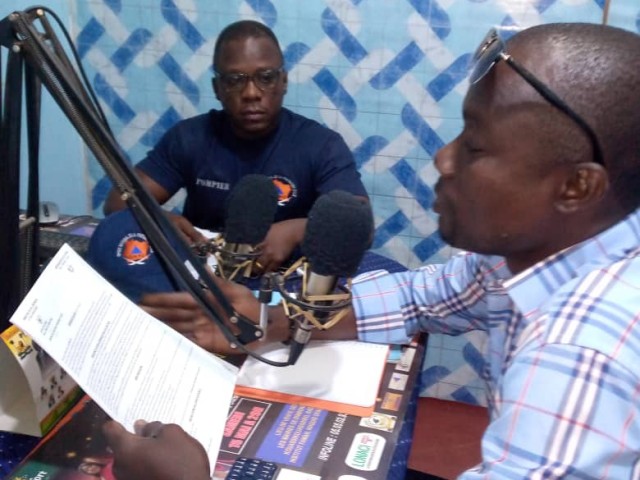 SENSIBILISATION DES POPULATIONS : LES POMPIERS CIVILS DU N’ZI CHOISISSENT LA RADIO