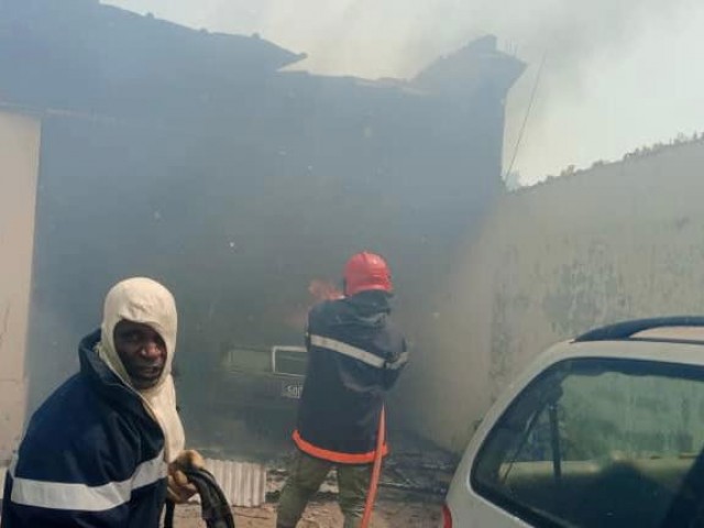 TOUBA/GUIGLO : DEUX INCENDIES MOBILISENT LES POMPIERS CIVILS DU BAFING ET DU CAVALLY