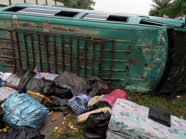 ADZOPE : SEPT PERSONNES INDEMNES APRES UNE SORTIE DE ROUTE