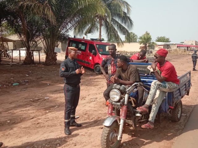 TOUMODI/ISSIA : LE PORT DU CASQUE ET D’AUTRES CONSIGNES DONNEES AUX USAGERS DE LA ROUTE