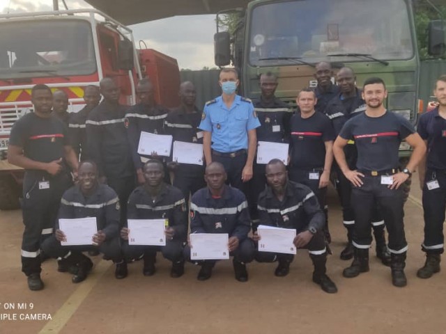 FORMATION DES CONDUCTEURS D'ENGIN INCENDIE : FIN DE LA 2ième SESSION