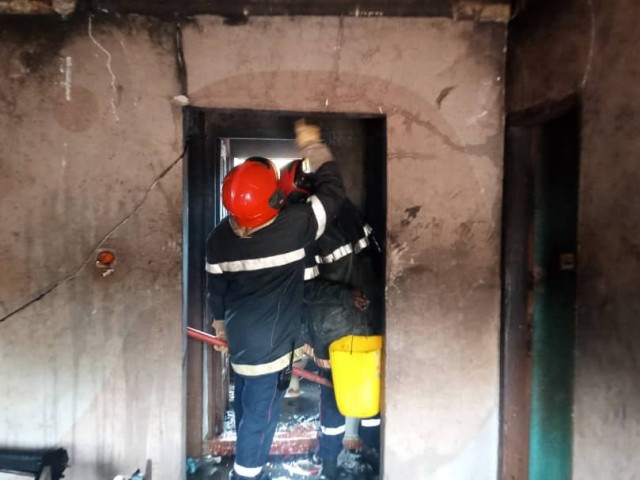 DALOA : UN INCENDIE ETEINT PAR LES POMPIERS CIVILS