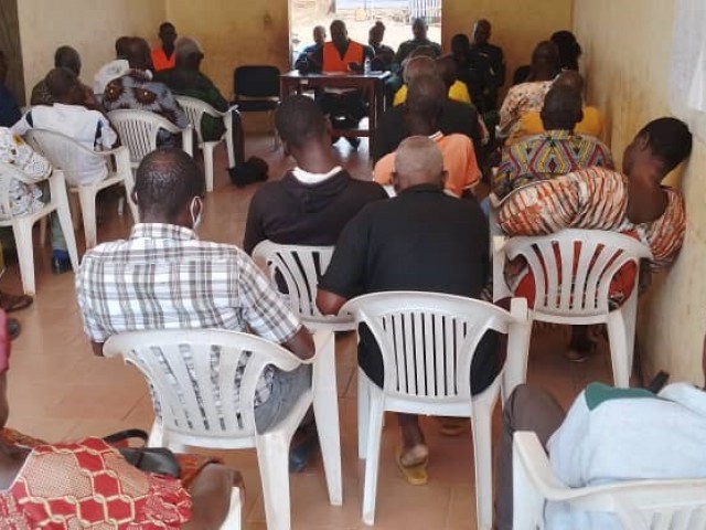BOUAFLE /ABENGOUROU : LES POPULATIONS SENSIBILISEES SUR LES FEUX DE BROUSSE