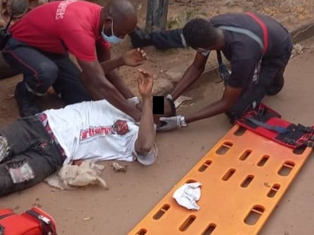 DES POMPIERS CIVILS VICTIMES D’UN SURACCIDENT A MAN