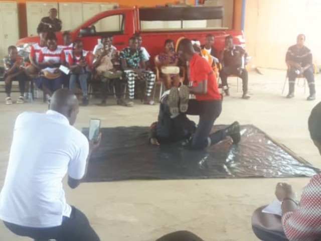 DALOA : UNE SOIXANTAINE D’ELEVES D’ISSIA VISITENT LE CSU DU HAUT SASSANDRA
