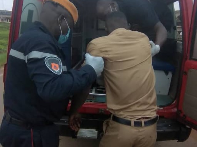 UNE COLLISION ENTRE UNE MOTO ET UN VELO FAIT 03 VICTIMES A ABENGOUROU