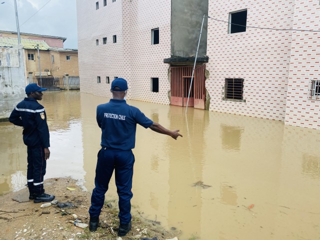 PLUIES DILUVIENNES DE JUILLET 2022 : L’ONPC VISITE LES ZONES INONDABLES
