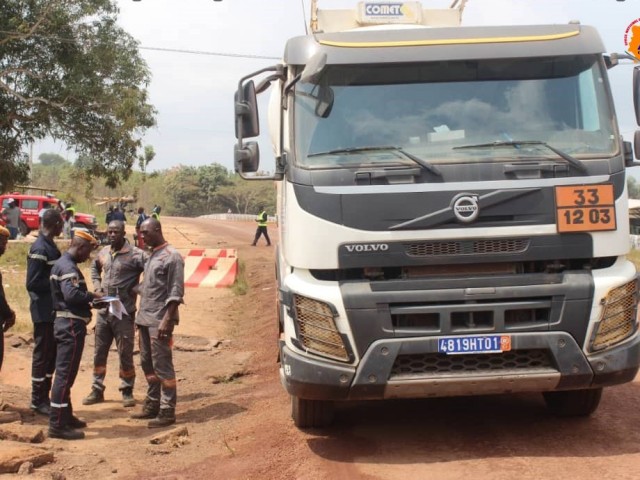 DABOU : DES CONDUCTEURS SENSIBILISES SUR LE TRANSPORT DE MARCHANDISES DANGEREUSES