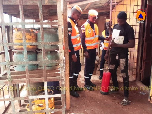 DIVO : LA SECURITE INCENDIE AU CŒUR D’UNE CAMPAGNE DE SENSIBILISATION DES POMPIERS CIVILS DU LOH-DJIBOUA