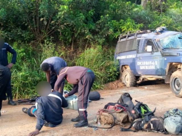 DABOU : EN PATROUILLE, 10 GENDARMES BLESSES DONT 03 GRIEVEMENT DANS UN ACCIDENT DE LA CIRCULATION