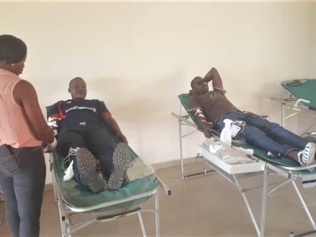 DON DE SANG : LES POMPIERS CIVILS DU BOUKANI DONNENT LEUR SANG