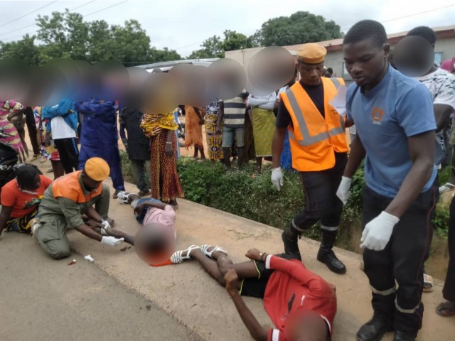 MANKONO : 03 BLESSES DANS UN ACCROCHAGE ENTRE DEUX MOTOCYCLISTES AU QUARTIER BECHET